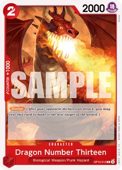 Dragon Number Thirteen OP10-012 Royal Blood