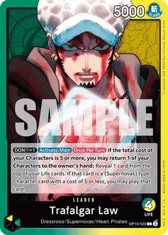 Trafalgar Law OP10-022 Royal Blood