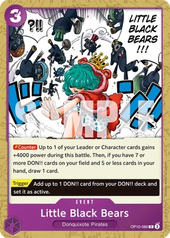 Little Black Bears OP10-080 Royal Blood