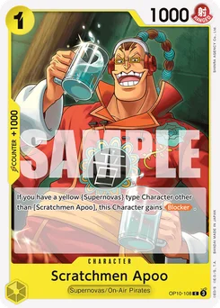 Scratchmen Apoo OP10-108 Royal Blood