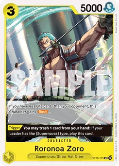 Roronoa Zoro OP10-113 Royal Blood