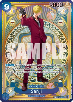 Sanji OP06-119 P2 A Fist of Divine Speed