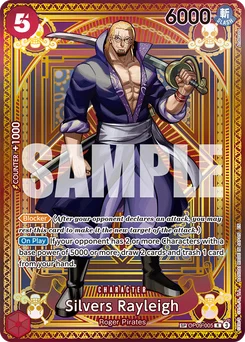 Silvers Rayleigh OP09-005 P1 A Fist of Divine Speed