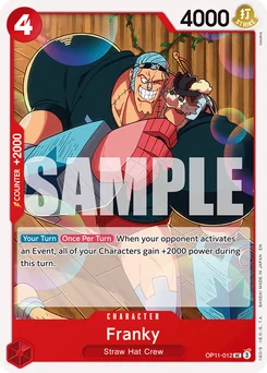 Franky OP11-012 A Fist of Divine Speed