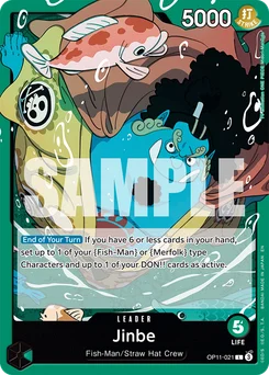 Jinbe OP11-021 A Fist of Divine Speed