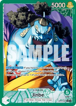 Jinbe OP11-021 P1 A Fist of Divine Speed
