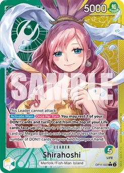 Shirahoshi OP11-022 P1 A Fist of Divine Speed