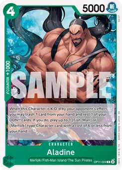 Aladine OP11-024 A Fist of Divine Speed