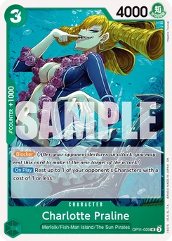 Charlotte Praline OP11-029 A Fist of Divine Speed
