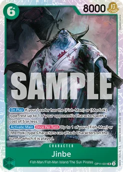 Jinbe OP11-031 A Fist of Divine Speed