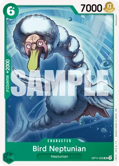 Bird Neptunian OP11-033 A Fist of Divine Speed