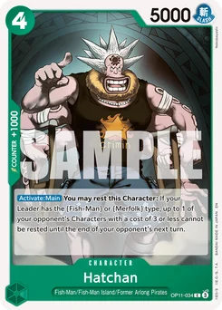 Hatchan OP11-034 A Fist of Divine Speed