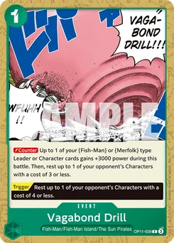 Vagabond Drill OP11-039 A Fist of Divine Speed