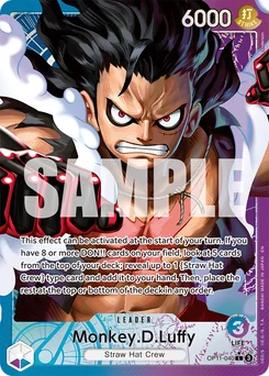 Monkey.D.Luffy OP11-040 P1 A Fist of Divine Speed