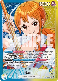 Nami OP11-041 P1 A Fist of Divine Speed