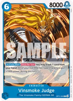 Vinsmoke Judge OP11-044 A Fist of Divine Speed