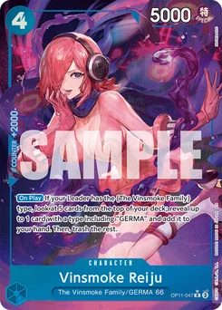 Vinsmoke Reiju OP11-047 P1 A Fist of Divine Speed
