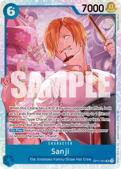 Sanji OP11-051 A Fist of Divine Speed