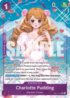 Charlotte Pudding OP11-070 P1 A Fist of Divine Speed
