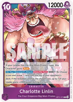 Charlotte Linlin OP11-073 A Fist of Divine Speed