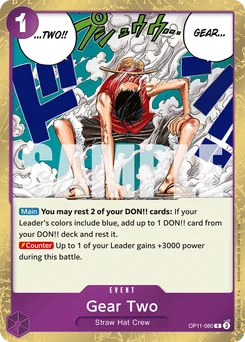 Gear Two OP11-080 A Fist of Divine Speed