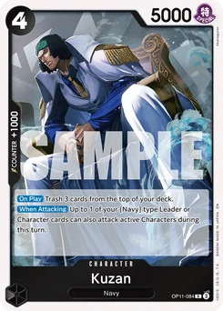 Kuzan OP11-084 A Fist of Divine Speed