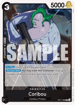 Coribou OP11-086 A Fist of Divine Speed
