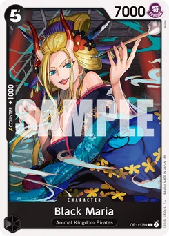Black Maria OP11-089 A Fist of Divine Speed