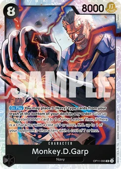 Monkey.D.Garp OP11-095 A Fist of Divine Speed