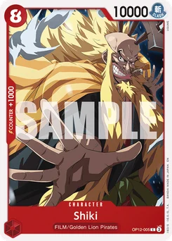 Shiki OP12-005 Legacy of the Master