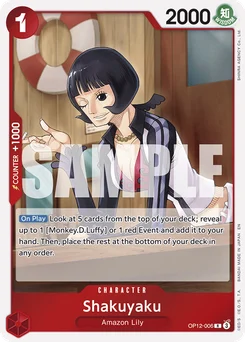 Shakuyaku OP12-006 Legacy of the Master