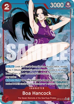 Boa Hancock OP12-014 P1 Legacy of the Master