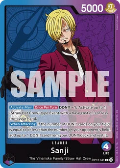 Sanji OP12-041 Legacy of the Master