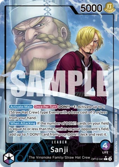 Sanji OP12-041 P1 Legacy of the Master