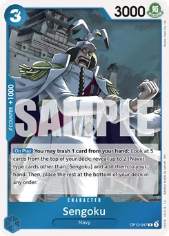 Sengoku OP12-047 Legacy of the Master