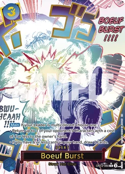 Boeuf Burst OP12-060 P1 Legacy of the Master