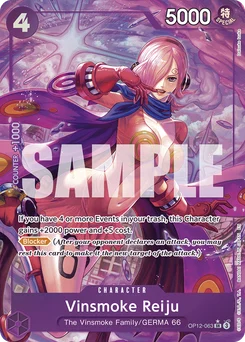 Vinsmoke Reiju OP12-063 P1 Legacy of the Master