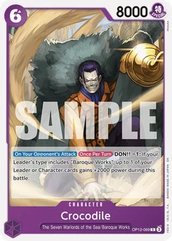 Crocodile OP12-069 Legacy of the Master