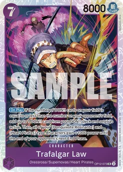 Trafalgar Law OP12-073 Legacy of the Master