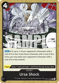 Ursa Shock OP12-096 Legacy of the Master