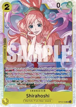 Shirahoshi OP12-102 Legacy of the Master