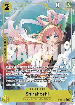 Shirahoshi OP12-102 P1 Legacy of the Master