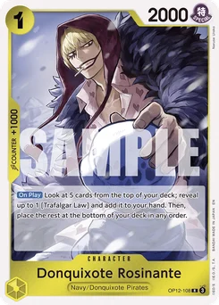 Donquixote Rosinante OP12-108 Legacy of the Master