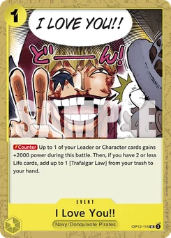 I Love You!! OP12-115 Legacy of the Master