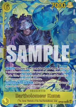 Bartholomew Kuma OP12-119 P1 Legacy of the Master
