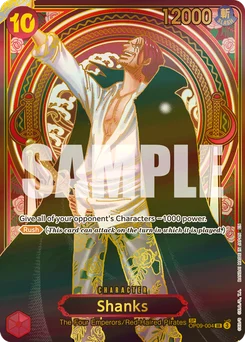 Shanks OP09-004 P5 Carrying On His Will
