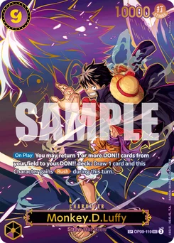 Monkey.D.Luffy OP09-119 P3 Carrying On His Will