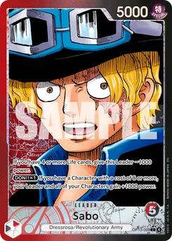 Sabo OP13-004 P1 Carrying On His Will