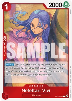 Nefeltari Vivi OP13-012 Carrying On His Will
