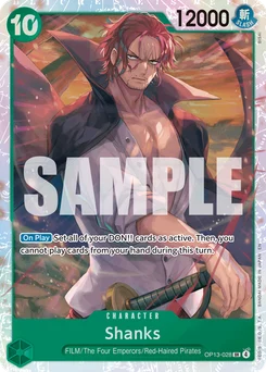 Shanks OP13-028 Carrying On His Will